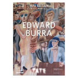 Edward Burra exhibition poster