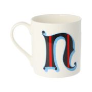 Alphabet of art mug - N