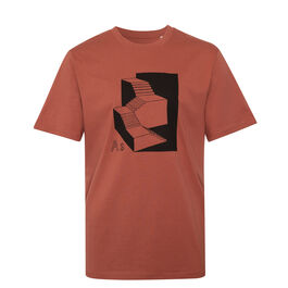 Bill Woodrow Arsenic brick red t-shirt