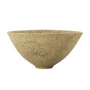 Textured natural ceramic bowl