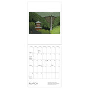 Serenity: Kazuyuki Ohtsu 2026 mini wall calendar