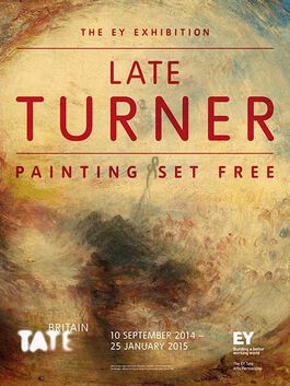Turner: The EY Exhibition: Late Turner exhibition poster