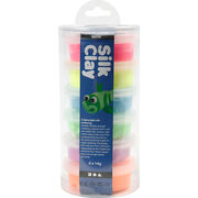 Neon silk clay six pack