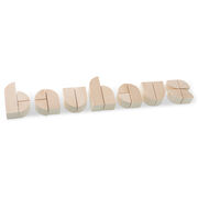 Bauhaus wooden construction game