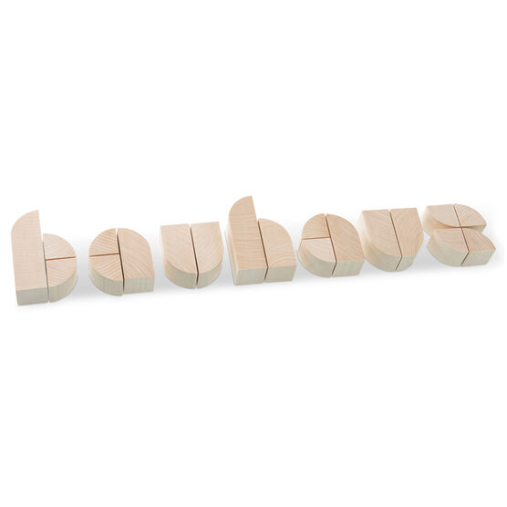 Bauhaus wooden construction game