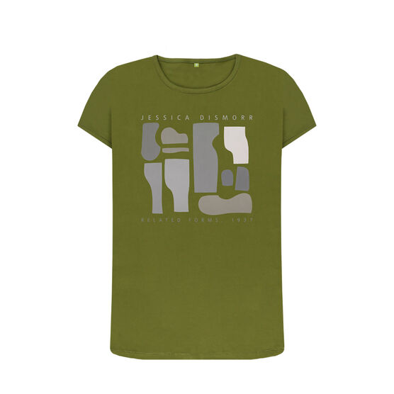 Jessica Dismorr: Related Forms women's fit t-shirt