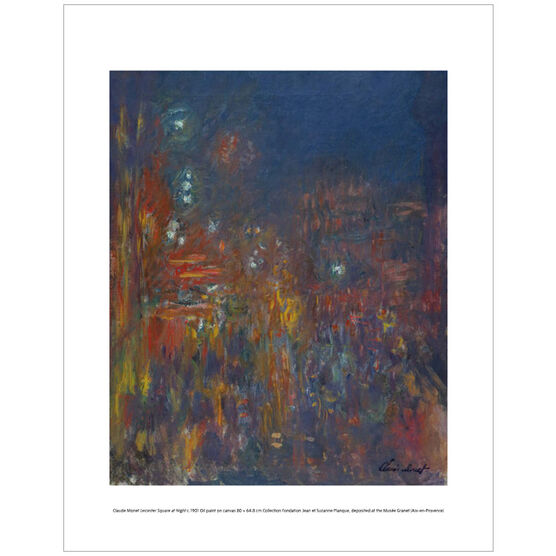 Monet Leicester Square At Night Mini Prints Tate Shop Tate