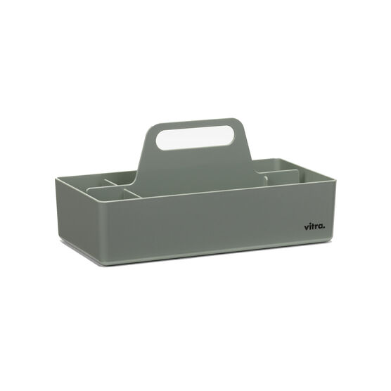 Vitra moss grey toolbox