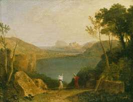 Turner: Aeneas and the Sibyl, Lake Avernus 