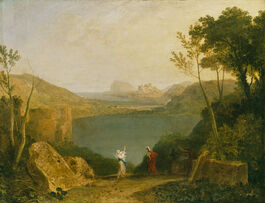 Turner: Aeneas and the Sibyl, Lake Avernus 