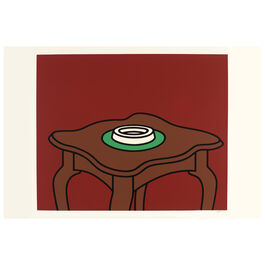 Patrick Caulfield, Occasional Table, 1972