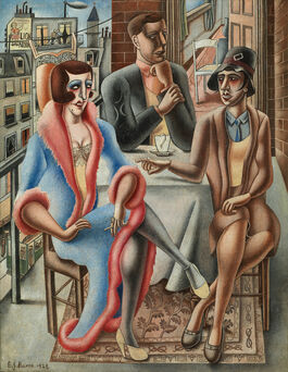 Edward Burra: Balcony, Toulon