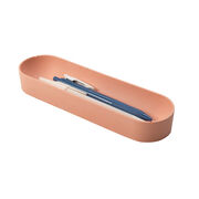 Pink concrete dish