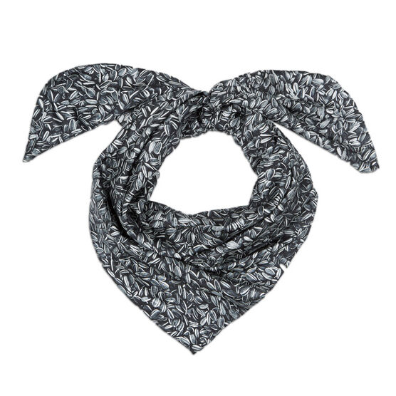 Ai Wei Wei silk scarf sunflower seeds