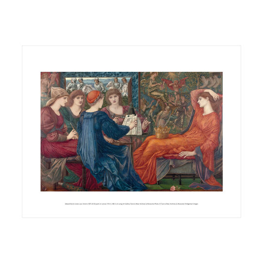 Edward Burne-Jones: Laus Veneris mini print