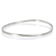 Silver Elastic Bangle bracelet