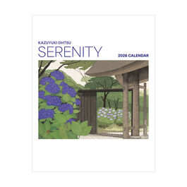 Serenity: Kazuyuki Ohtsu 2026 mini wall calendar