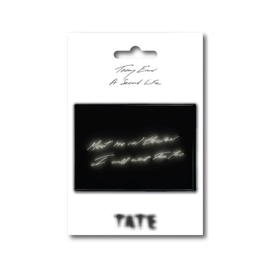 Tracey Emin Meet me in Heaven magnet