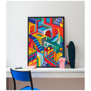 Graphic architecture 1000 piece puzzle