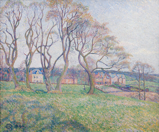 Lucien Pissarro: April, Epping