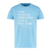 Van Gogh blue quote t-shirt