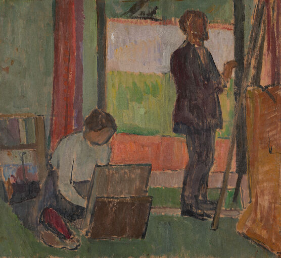 Vanessa Bell: Frederick and Jessie Etchells Painting