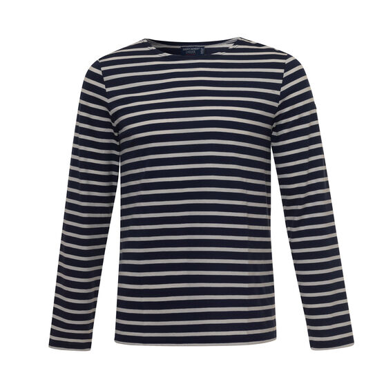 Breton stripe long-sleeved t-shirt