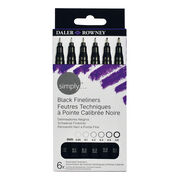 Fine liner pen set