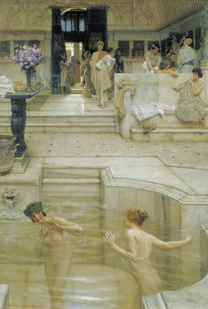 A Favourite Custom Sir Lawrence Alma Tadema 1909 Tate A Favourite Custom Sir Lawrence Alma Tadema 1909 Tate