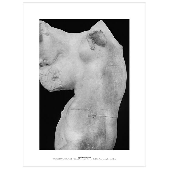 Auguste Rodin La Méditation exhibition art print