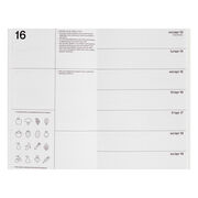 White 2020 planner