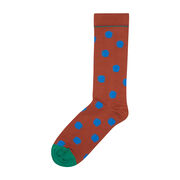 Bonne Maison brown polka dot socks
