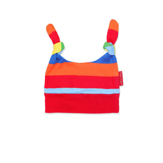 Multi-stripe baby hat