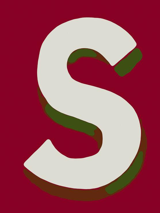 Bob and Roberta Smith: Bobs Alphabet: S