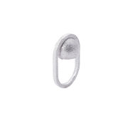Bauhaus Ball 3D printed silver ring