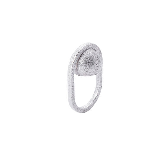 Bauhaus Ball 3D printed silver ring