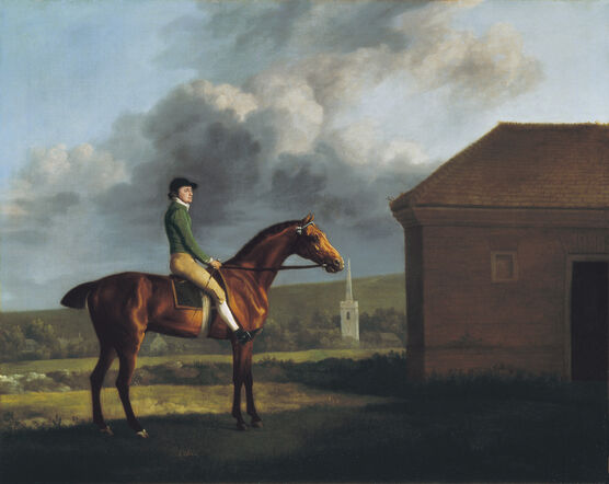 George Stubbs: Otho, with John Larkin up