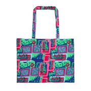Kemi Telford pink large tote bag