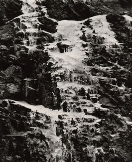 Brett Weston: Untitled (Rock and Ice, Japan)