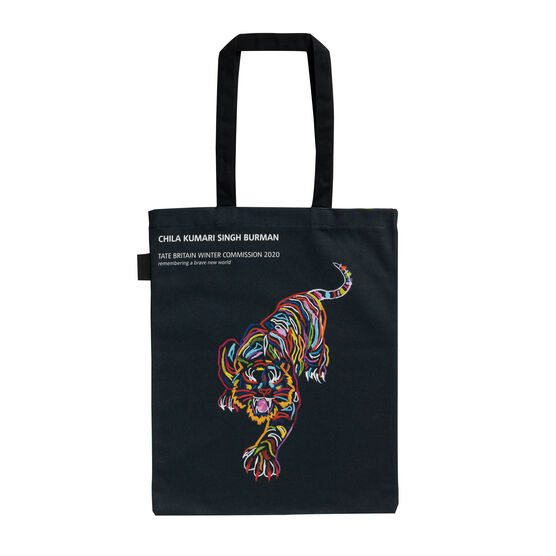Chila Kumari Singh Burman Tiger tote bag | Bags | Tate Shop | Tate