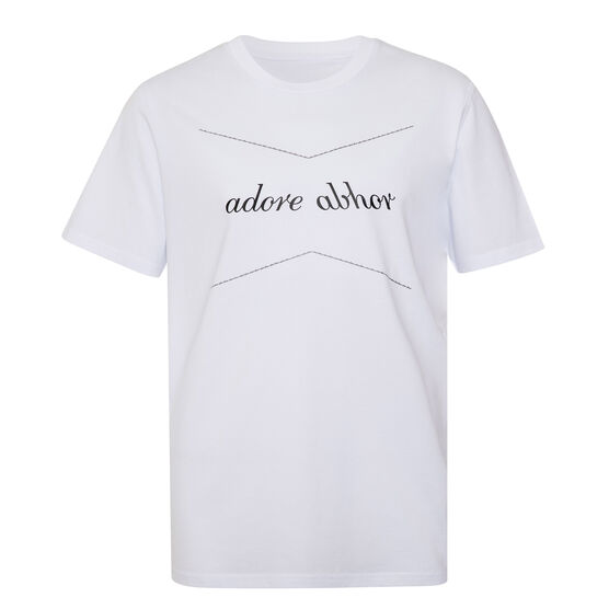 Helen Chadwick Adore Abhor white t-shirt
