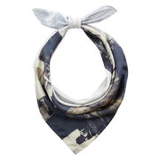 Almanac silk scarf