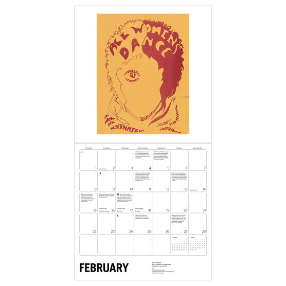 The Fight for Women's Rights 2026 wall calendar