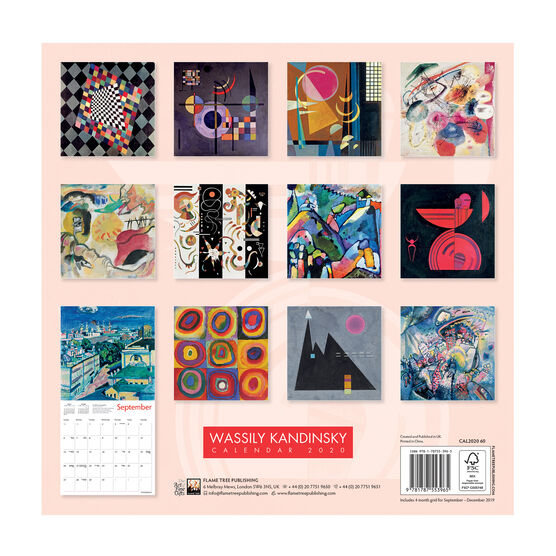 Wassily Kandinsky 2020 calendar