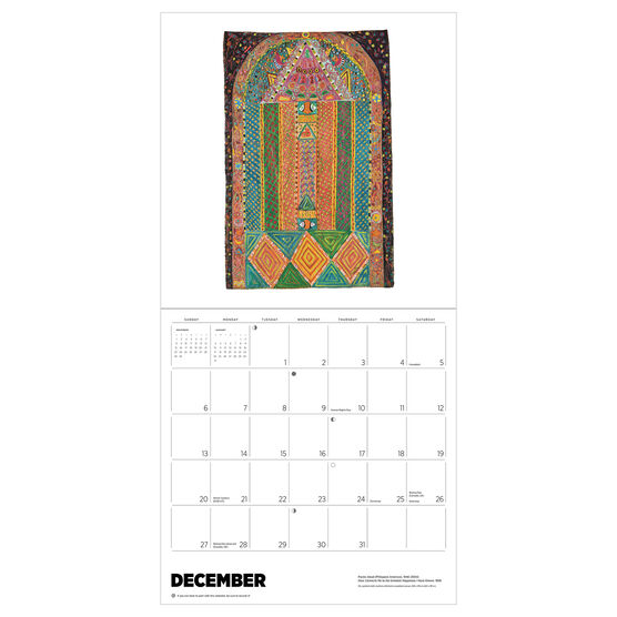 Pacita Abad 2026 wall calendar