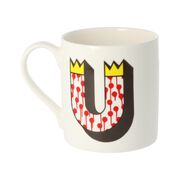 Alphabet of art mug - U