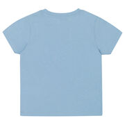 Pale blue Limited Edition kids' t-shirt - back
