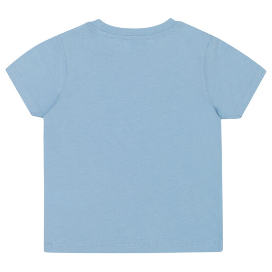 plain blue t shirt child
