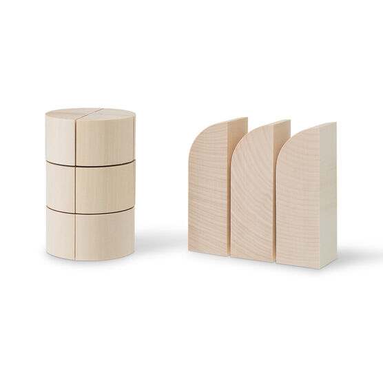 Bauhaus wooden construction game