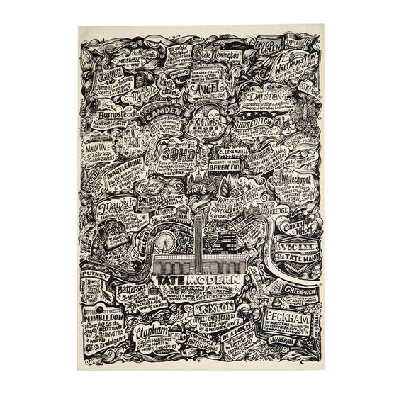 Vic Lee tea towel